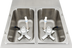 Thumbnail image #4 for Spaceman 6235-C Twin Twist Gravity-Fed Countertop Soft Serve Freezer