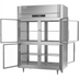 Thumbnail image #2 for Victory UltraSpec Series Extra Wide Pass-Thru Glass Half-Door Freezer, 2-Section, Self-Contained