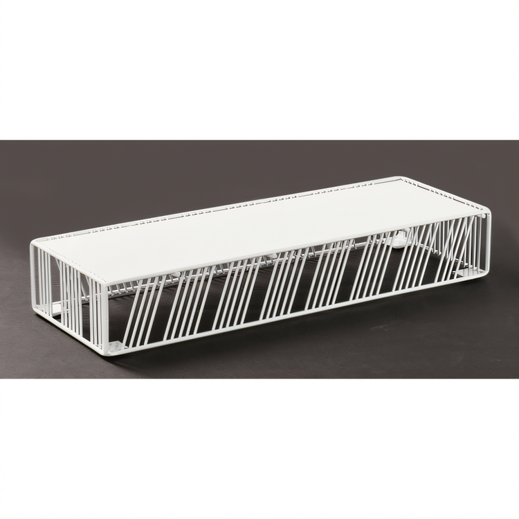 Product image #2 for Portland 3 Gallon Square Acrylic Beverage Dispenser with Ice Chamber, Drip Tray, and Spigot - White