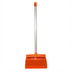 Thumbnail image #2 for Sparta Color-Coded Upright Dust Pan with Aluminum Handle, 12-Inch Wide, Orange