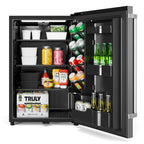 Thumbnail image #2 for Koolmore KM-OKS-OFRC-44SS Outdoor Glass Door Refrigerator, 4.4 Cu. Ft., Stainless Steel, IPX4, 92-Can Capacity