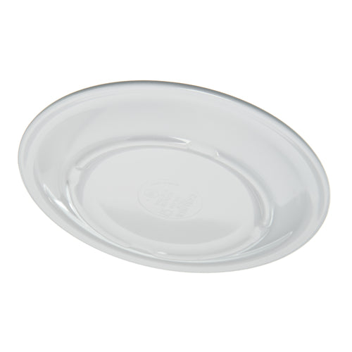 Product image #2 for Carlisle Kingline™ 6-1/2 Inch Round Melamine Pie Plate, Narrow Rim, White