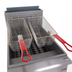Thumbnail image #2 for General 70 lb. Liquid Propane Floor Fryer with Millivolt Controls, 150,000 BTU