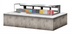 Thumbnail image #2 for Turbo Air 72-Inch Drop-In Horizontal Open Refrigerated Display Case, Low Profile, Deck Only, 9.7 Cu. Ft.
