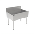 Thumbnail image #2 for Perlick Top Shelf 36-Inch Freestanding Stainless Steel Underbar Drainboard with 6-Inch Backsplash