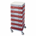 Thumbnail image #2 for Cambro Camrack Full Size 1-Compartment Base Rack with 2 Extenders, Cranberry