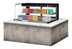 Thumbnail image #2 for Turbo Air 48 Inch Low Profile Drop-In Horizontal Open Refrigerated Display Case, 10.2 Cu. Ft.