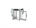 Thumbnail image #2 for Metro HotBlox™ Wide 8-Pan Pass-Thru Insulated Holding Cabinet, Undercounter, Digital Touchscreen, Clear Front and Rear Doors
