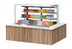 Thumbnail image #2 for Turbo Air Low Profile Drop-In Horizontal Open Refrigerated Display Case, 59-7/8 Inch Wide, 19.3 Cu. Ft., Self-Contained, R-290