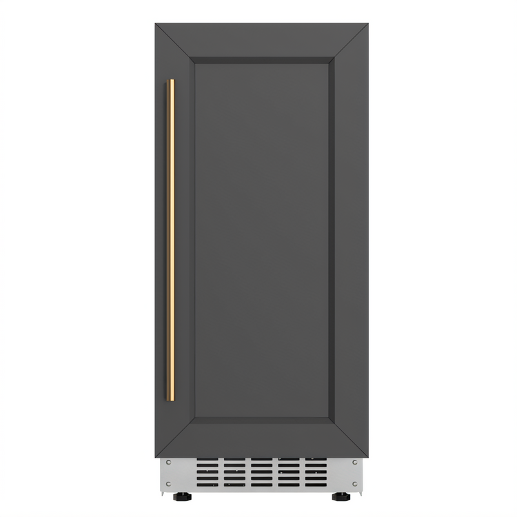 Product image #2 for KoolMore Panel Ready Built-In Ice Machine with Bin, 57 lb/Day Crystal Clear Half-Dice Cubes