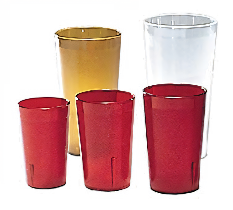 Product image #2 for Admiral Craft Equipment Corp. TPP-8CL Plastic Tumblers Case of 6