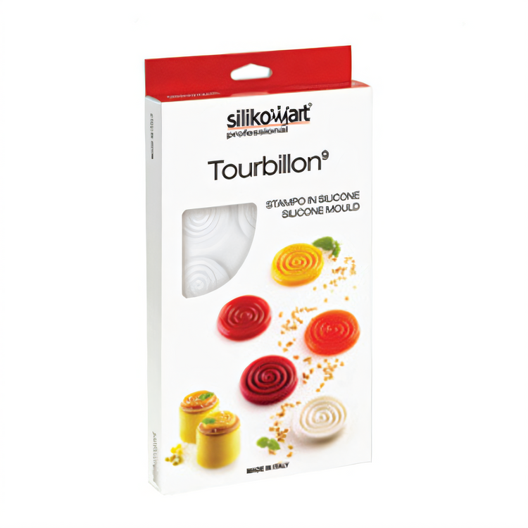 Product image #2 for Silikomart Tourbillon 15-Cavity Silicone Pastry Mold