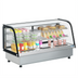 Thumbnail image #1 for KoolMore 48-Inch Countertop Drop-In Full-Service Refrigerated Display Case with Sliding Glass Doors, Black