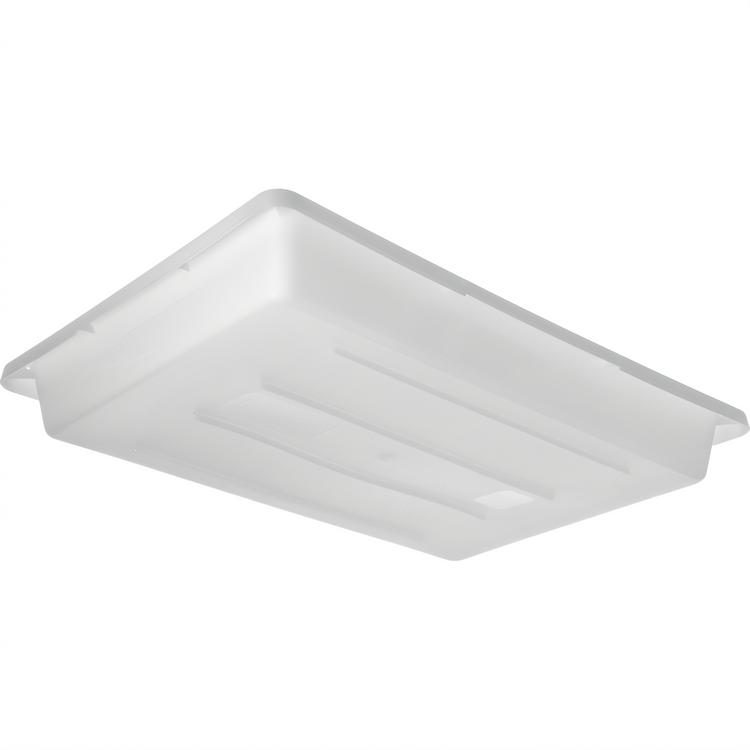 Product image #2 for StorPlus™ Stackable White Polyethylene Food Storage Box, 5 Gallon, 26 x 18 x 3.5 Inches