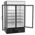 Thumbnail image #2 for Beverage-Air MarketMax Two-Section Reach-In Glass Door Refrigerated Merchandiser, Black, 40.2 Cu. Ft.