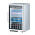 Thumbnail image #2 for Turbo Air Super Deluxe Countertop Single-Section Glass Door Refrigerated Merchandiser, 6.2 Cu. Ft., R-600a