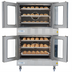 Thumbnail image #2 for KoolMore 38-Inch Double-Deck Standard-Size Liquid Propane Commercial Convection Oven with Dual Glass Doors and Casters