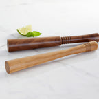 Thumbnail image #2 for American Metalcraft MAW10 Acacia Wood Cocktail Muddler, 10-Inch Case of 80