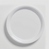 Thumbnail image #2 for Jane 6-Inch Round Narrow Rim Melamine Bread & Butter Plate, White