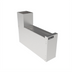 Thumbnail image #2 for Top Shelf TS Series 6-Inch Stainless Steel Underbar Filler Section with Backsplash and Drainboard Top