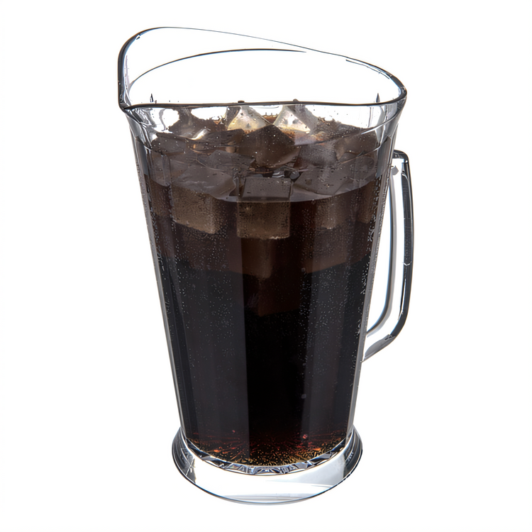 Product image #2 for CFS Brands 558707 Crystalite Water Pitchers Case of 6
