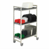Thumbnail image #2 for Camshelving Premium Series 3-Tier Mobile Drying Rack Cart, 24 x 48 x 75-1/4 Inches, 84-Tray Capacity