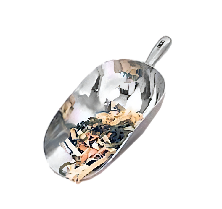 Product image #2 for 84 oz Bright-Finish Cast Aluminum Utility Scoop