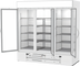 Thumbnail image #2 for Beverage Air MarketMax Dual-Temp 3-Section Reach-In Glass Door Merchandiser Refrigerator/Freezer