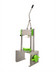 Thumbnail image #2 for Omcan USA Tabletop Pineapple Corer & Peeler Machine with Dual Stainless Steel Blades