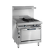 Thumbnail image #1 for Imperial Spec Series Heavy Duty 36-Inch Modular Countertop Gas Range with 24-Inch Griddle and 2 Open Burners