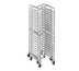 Thumbnail image #2 for Channel Manufacturing 425AN Mobile Nesting Aluminum End-Load Bun Pan Rack, 9 Full-Size Pan Capacity