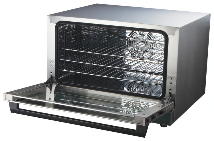 Product image #2 for Winco ECO-500 Electric Countertop Half-Size Convection Oven, 1.5 Cu. Ft., 120V