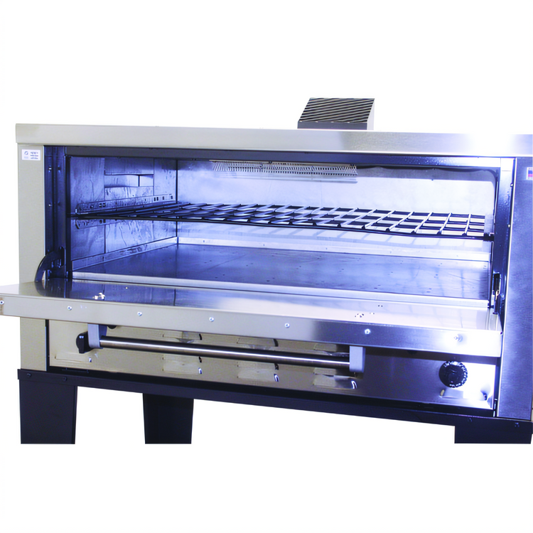 Product image #2 for Peerless CW51B Single Deck Gas Bake Oven with 42 x 32 Inch Steel Deck Interior