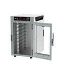 Thumbnail image #2 for Metro HotBlox™ HBCN8-AC-CT Narrow 8-Pan Countertop Insulated Holding Cabinet with Clear Door, Analog Controls, 120V 875W