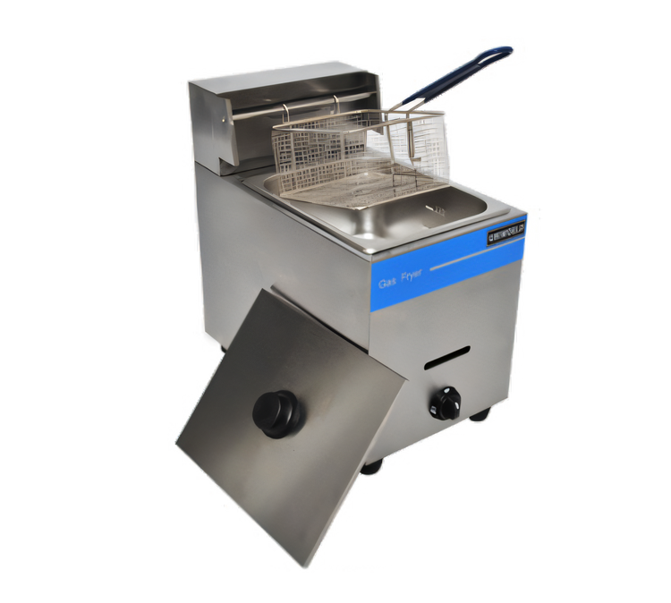 Product image #2 for Uniworld UGF-71H 10 Liter Countertop Propane Gas Fryer, 1 Well, 1 Basket
