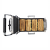 Thumbnail image #2 for Waring Panini Compresso Slimline Commercial Panini Grill with Ribbed Cast Iron Plates, 7.75 x 14.5 Inch Cooking Surface, 120V