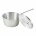 Thumbnail image #2 for Winco ASP-1 1-1/2 Qt Heavy-Duty Aluminum Tapered Sauce Pan
