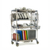 Thumbnail image #2 for MetroMax i 48-Inch Wide Mobile 4-Tier Drying Rack Unit with 2 Drop-Ins and Tray Rack