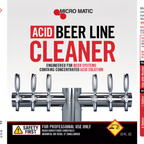Thumbnail image #2 for Micro Matic USA MM-A32 Acid Beer Line Cleaner, 32 oz Bottle