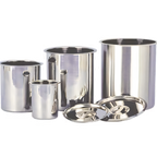 Thumbnail image #2 for Admiral Craft Heavy Gauge Stainless Steel Bain Marie, 4-1/4 Qt., 6-1/2-Inch Dia. x 7-1/4-Inch Deep