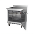 Thumbnail image #2 for Beverage-Air 32-Inch One-Section Worktop Refrigerator with Solid Door and 4-Inch Backsplash