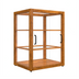 Thumbnail image #2 for KoolMore 3.5 Cu. Ft. Straight Glass Bakery Display Case with 3 Tempered-Glass Shelves and Rear Sliding Doors
