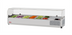 Thumbnail image #2 for Turbo Air E-Line 59-Inch Countertop Salad Prep Table with Clear Hood