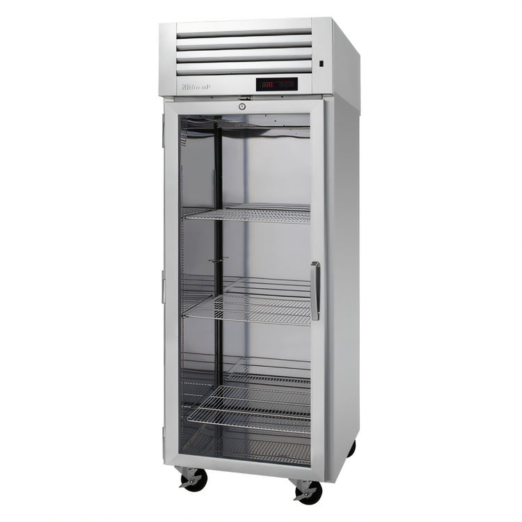 Product image #2 for Turbo Air PRO Series Standard Depth 1-Section Heated Reach-In Cabinet with Glass Door, 25.4 Cu. Ft., 208/230V