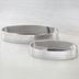 Thumbnail image #2 for American Metalcraft Hammered Double-Wall Oval Serving Bowl, 216 oz.