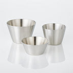 Thumbnail image #2 for American Metalcraft SATSC4 4 oz Round Satin Stainless Steel Sauce Cup Case of 144