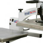 Thumbnail image #2 for DoughXpress TXM-15 Manual 15-Inch Tortilla Dough Press with Heated Upper and Lower Aluminum Platens, Infinite Thickness Adjustment