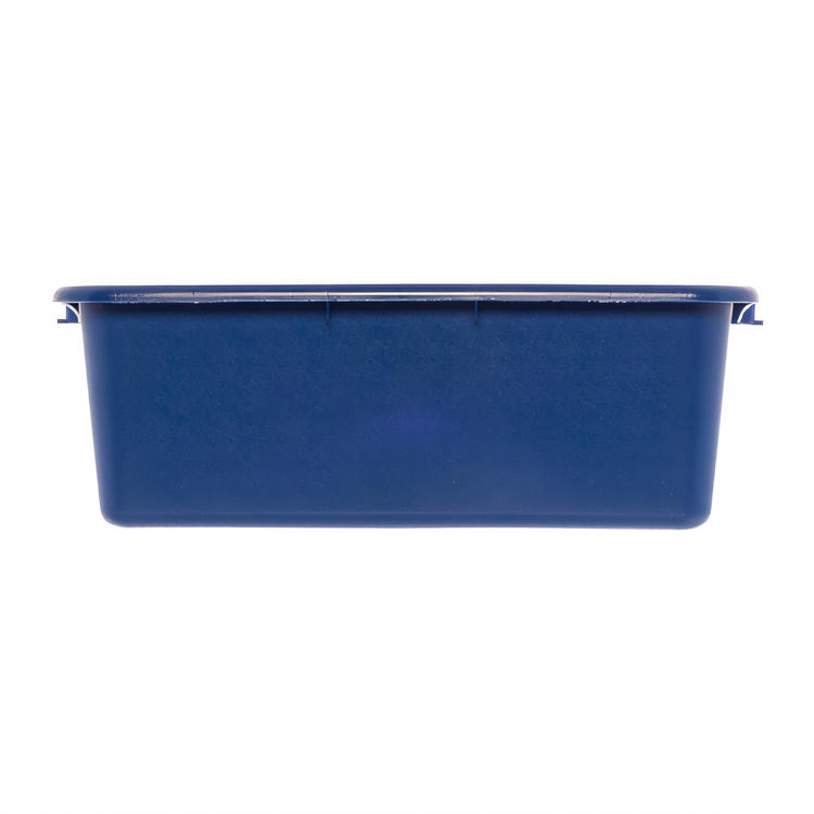 Product image #2 for Carlisle Comfort Curve 15 x 20 x 7 Inch Blue Stackable Tote Box