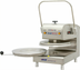 Thumbnail image #2 for DoughXpress 18-Inch Commercial Manual Dual-Heat Tortilla/Pizza Dough Press, Stainless Steel