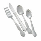 Thumbnail image #1 for Winco Elegance Plus 0024-05 Heavy Weight Mirror Finish Dinner Fork, 7-3/8", 18/0 Stainless Steel Case of 50